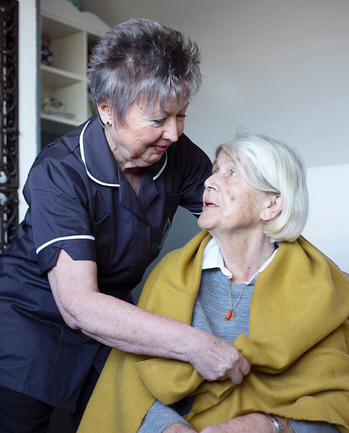 Our live in care Gloucester carer will maintain safety and comfort 24/7, living alongside the person in their home.