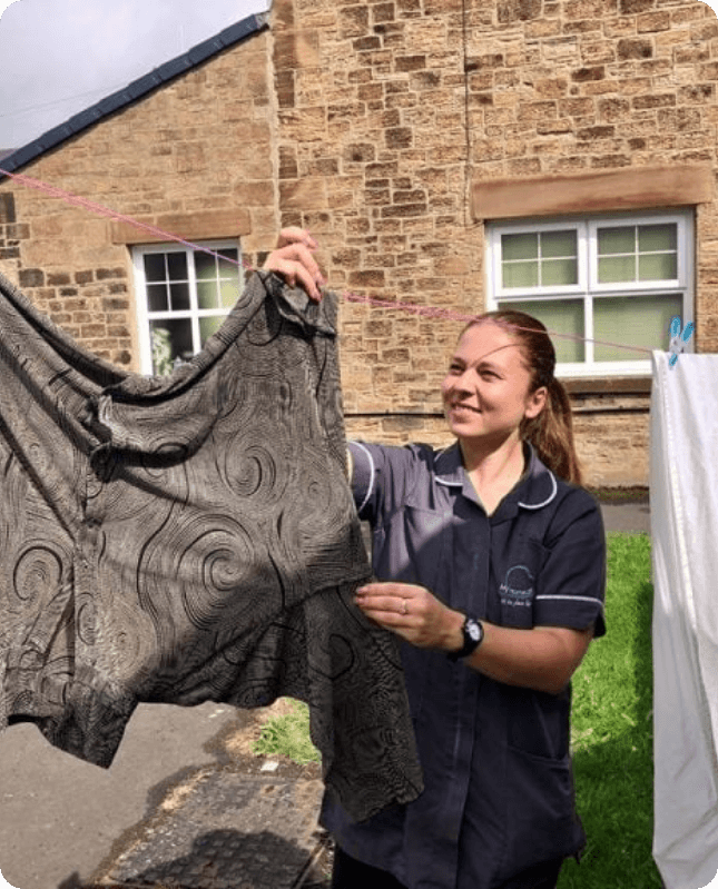 Our domestic help or cleaning Gloucester team can help; regular cleaning, laundry, social support services