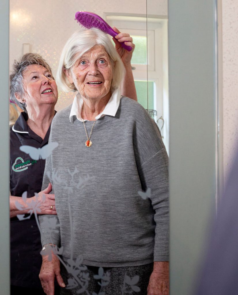 Care staff provide assistance and personal care on a day to day basis so as to maintain the persons hygiene